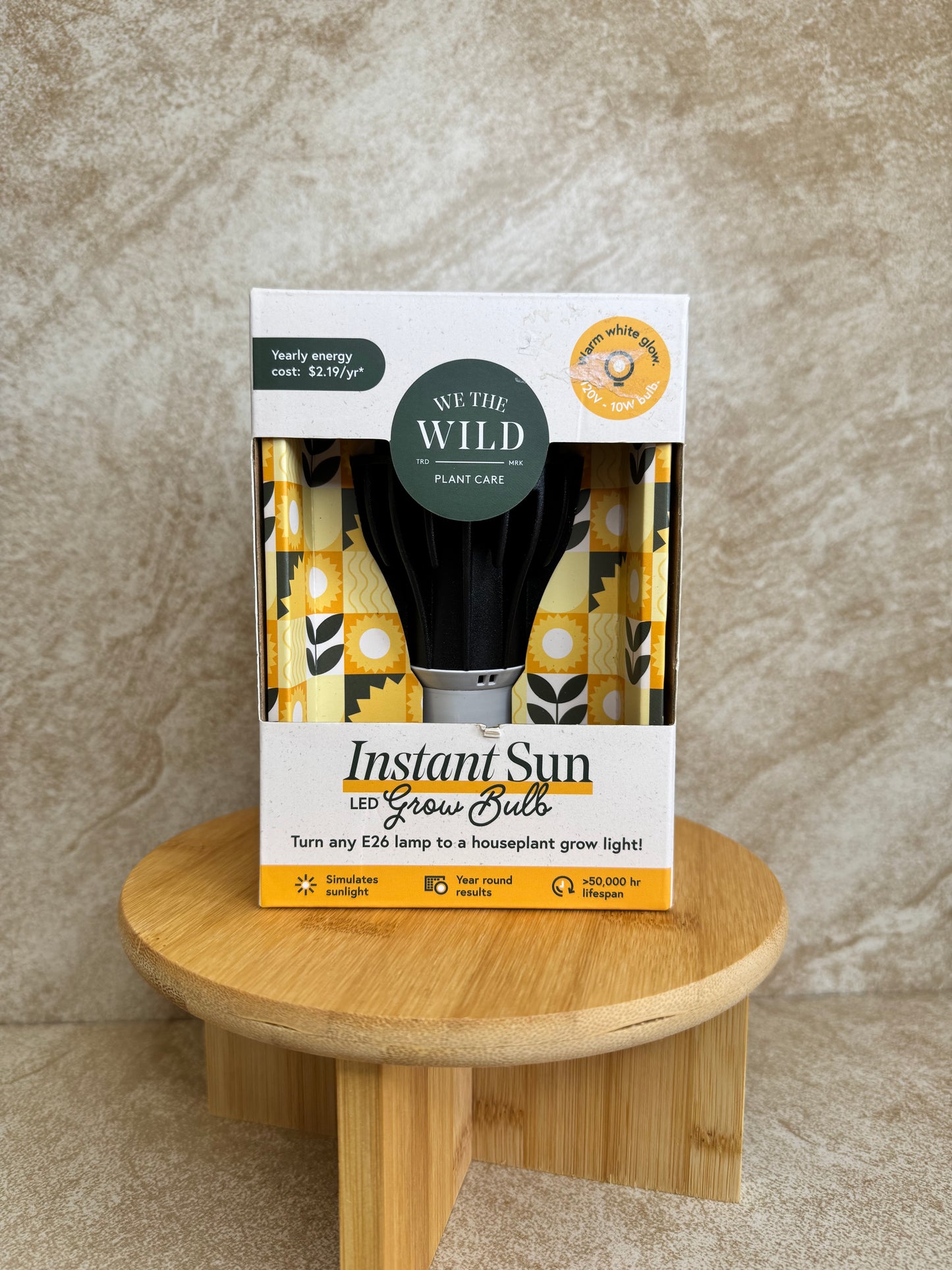 We The Wild Sun Grow Bulb - 2 Available